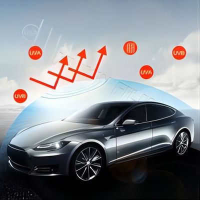 좋은 가격 70% 열 거부 태양 제어 자동차 창문 필름 듀얼 레이어 반짝이는 감소 2 밀리 온라인으로